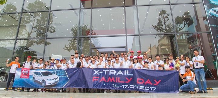 Nissan X-trail : Ngày hội gia đình với hành trình đầy cảm xúc