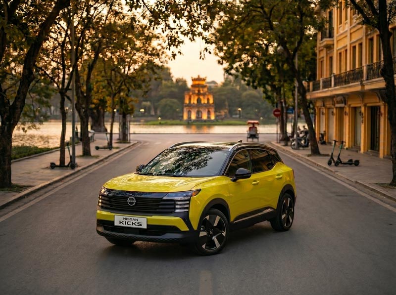 Nissan Kicks e-POWER 2026: SUV hybrid tiết kiệm nhiên liệu với trải nghiệm lái như xe điện