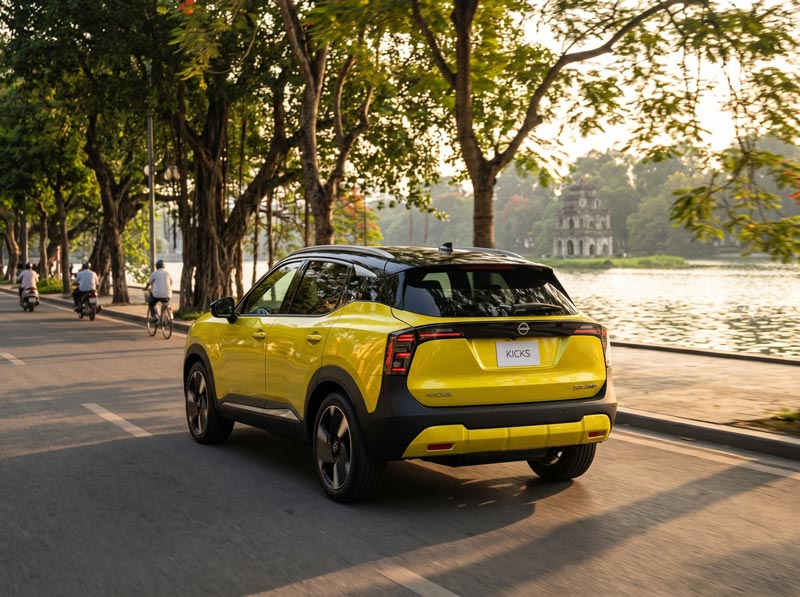 Nissan Kicks e-POWER 2026: SUV hybrid tiết kiệm nhiên liệu với trải nghiệm lái như xe điện