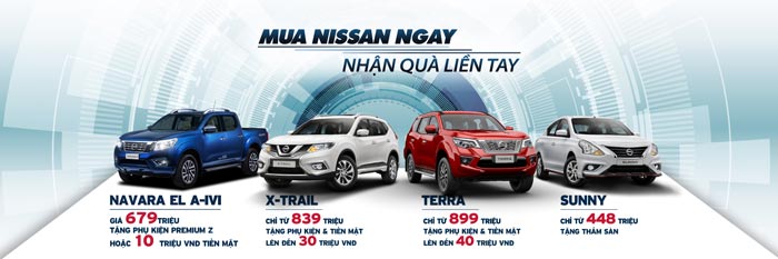 Bảng giá xe nissan mới nhất tháng 10/2019